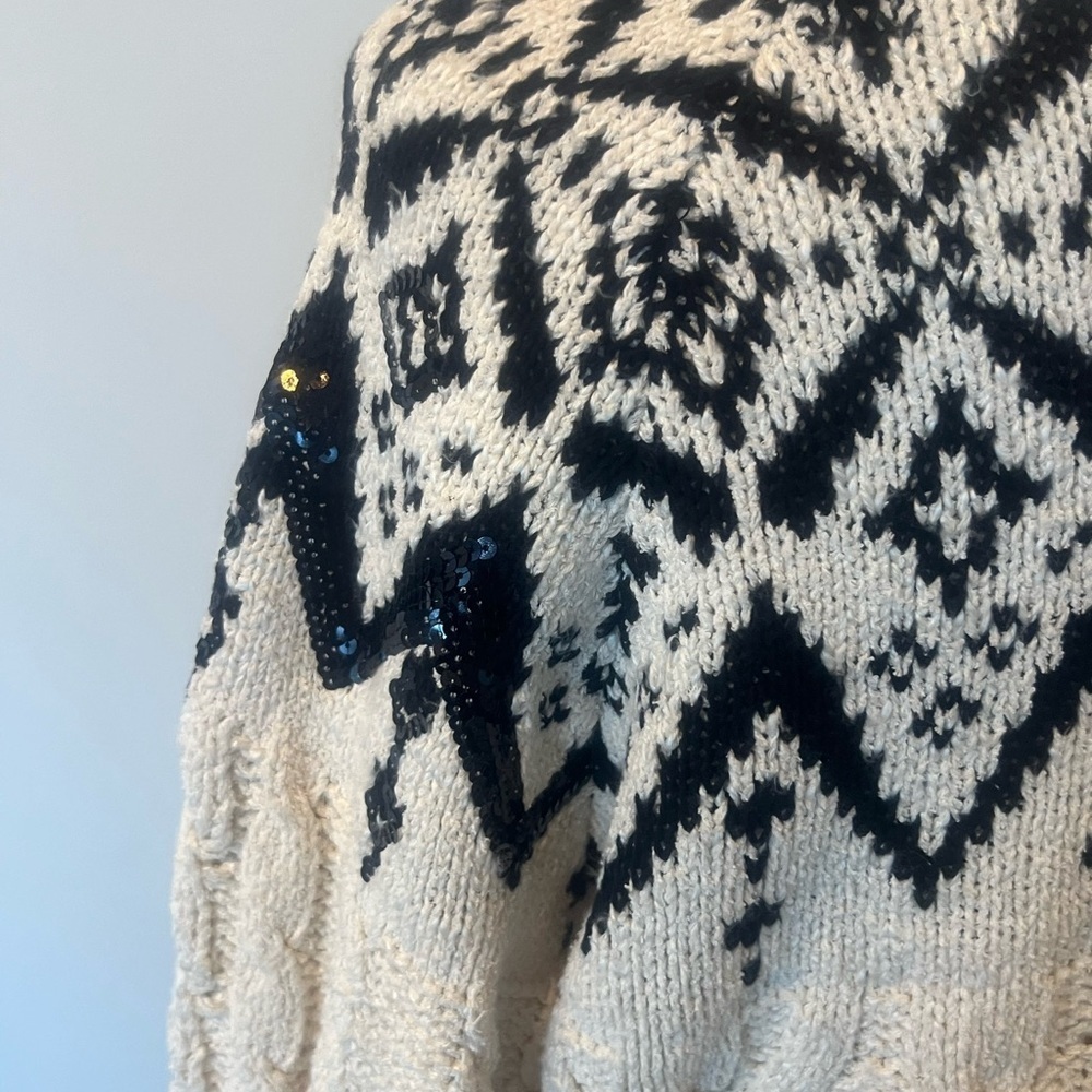 Oui Jacquard sweater - Picture 4 of 17
